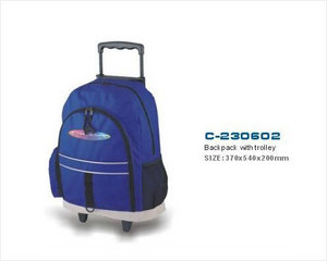 Backpack with trolley 2