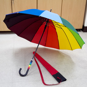 무지개 우산 (대형)