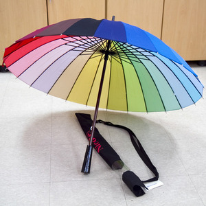 무지개 우산 (대형)